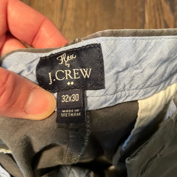 J Crew Grey Men’s 32x30 Khaki Chino Pants - Picture 9 of 12